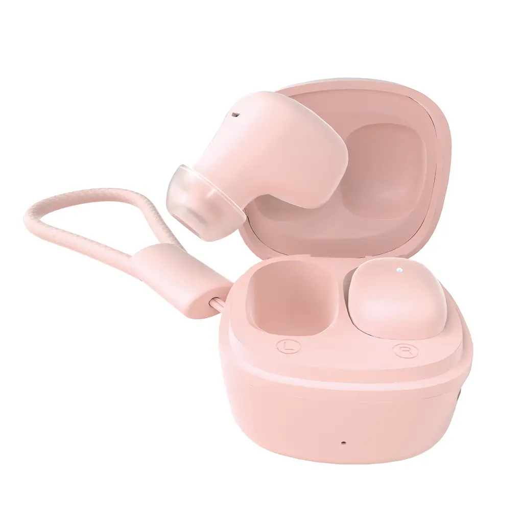 Навушники Ergo BS-530 Twins Nano 2 Pink (BS-530P) - фото 7