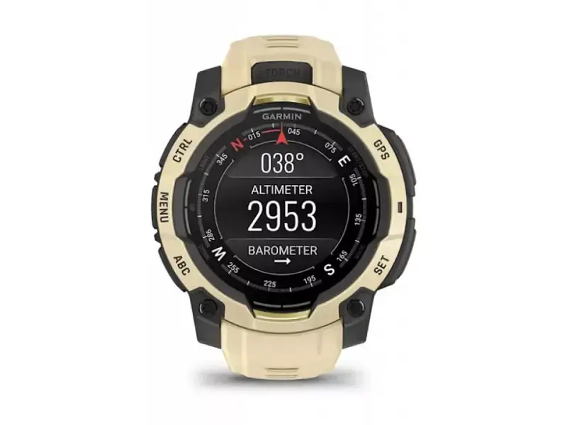 Смарт-годинник Garmin Instinct 3 45mm AMOLED Citrine with Citrine Band (010-02936-02) - фото 9