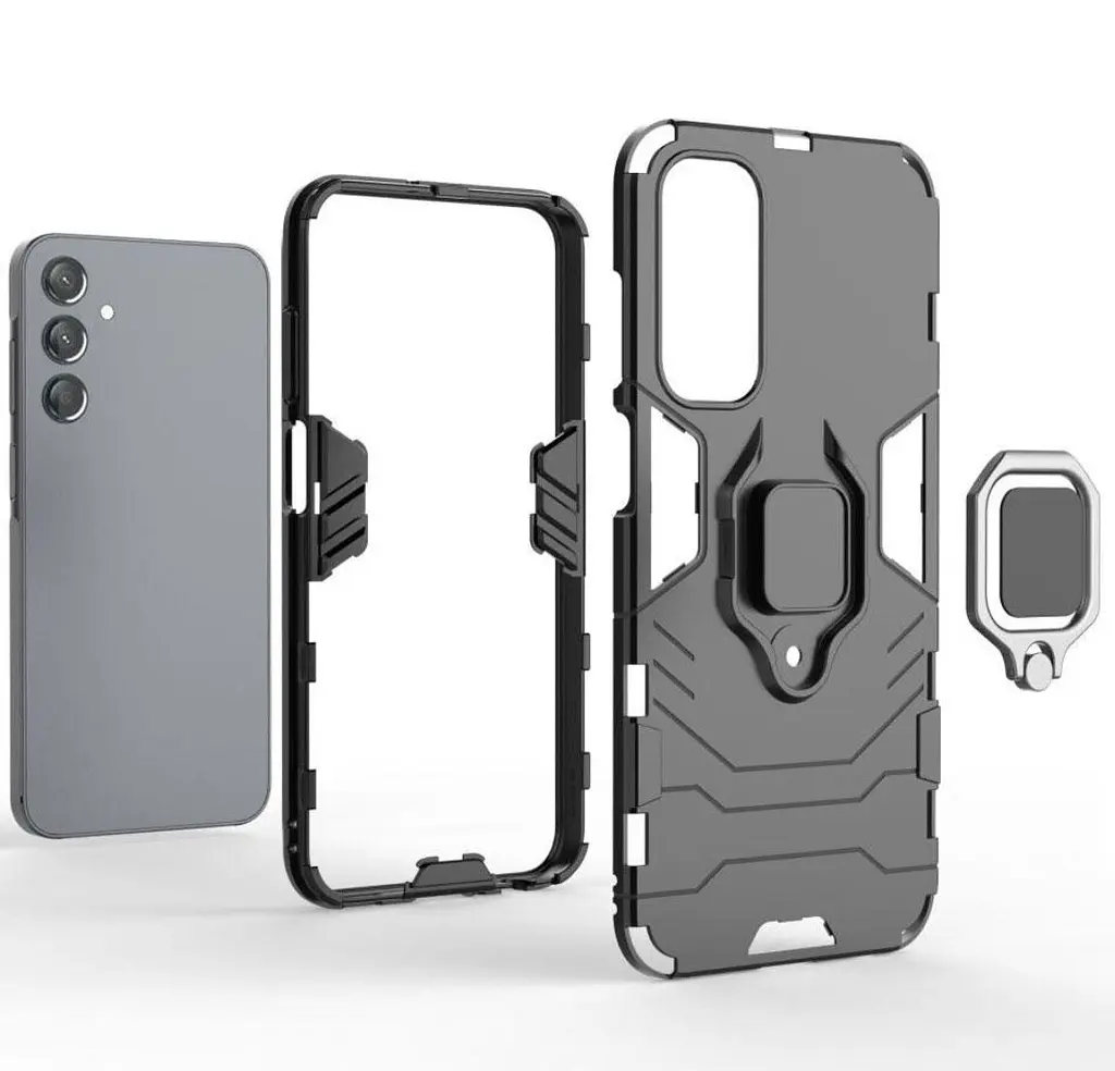 Чохол бампер Primolux Ring Armor для телефона Samsung Galaxy A25 5G (SMA256) Black - фото 4