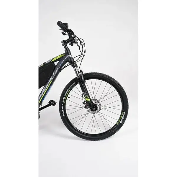 Електровелосипед Azimut Nevada 27.5 дюймів 500W 13Ah чорно-зелений - фото 15