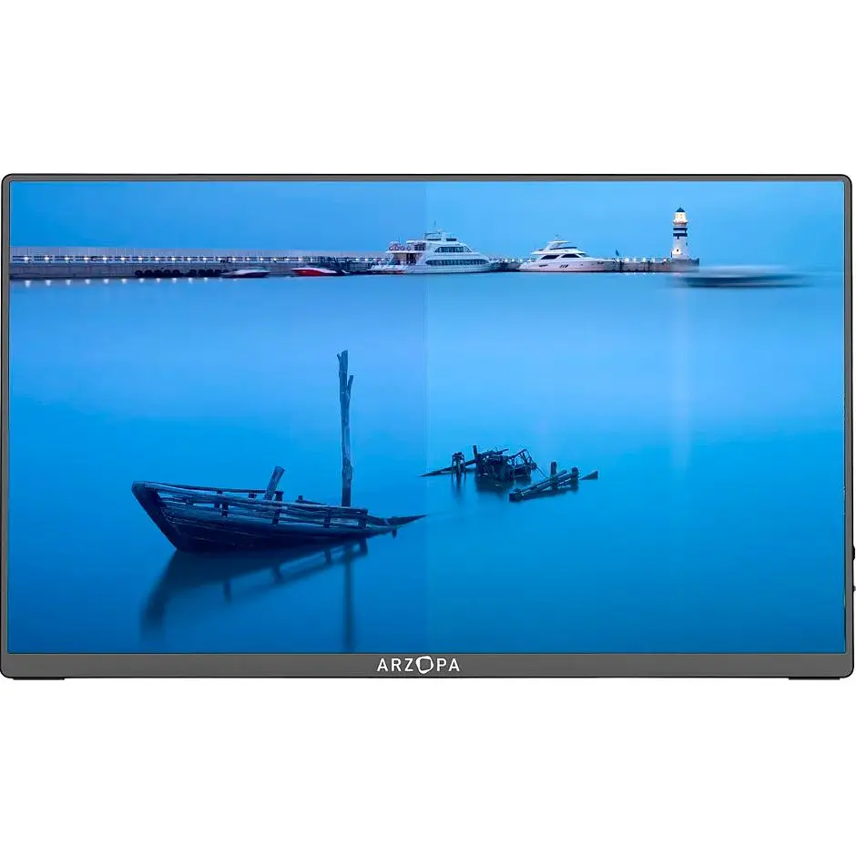 Портативний монітор Arzopa a1 Gamut Slim Black [101363] - фото 2