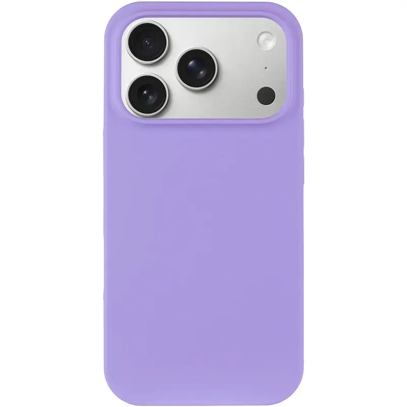 Чохол Epik Silk Full Protective (AA) NO LOGO для Apple iPhone 17 Pro / 18 Pro (6.3") Бузковий / Dasheen - фото 2