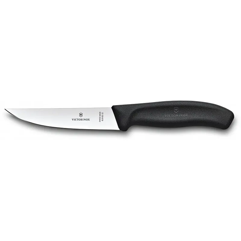 Кухонний ніж Victorinox SwissClassic Carving лезо 12см з чорн. ручкою (блістер) - фото 2