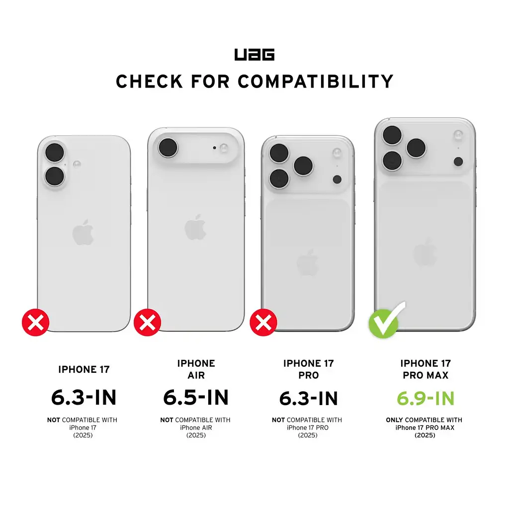 Чохол UAG для iPhone 17 Pro Max, Pathfinder MagSafe, Orange teh0019328 - фото 2