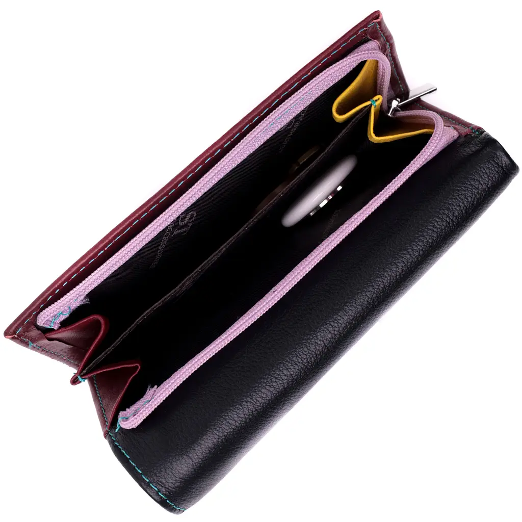 Жіночий шкіряний гаманець ST Leather 14х9х2 см acs0028356 - фото 5