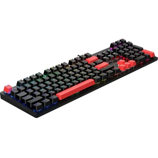 Клавиатура проводная A4Tech Bloody S510R USB Fire Black - фото 5