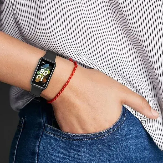 Силиконовый ремешок BeCover для Huawei Band 7/Honor Band 7 Deep Blue (709460) - фото 5