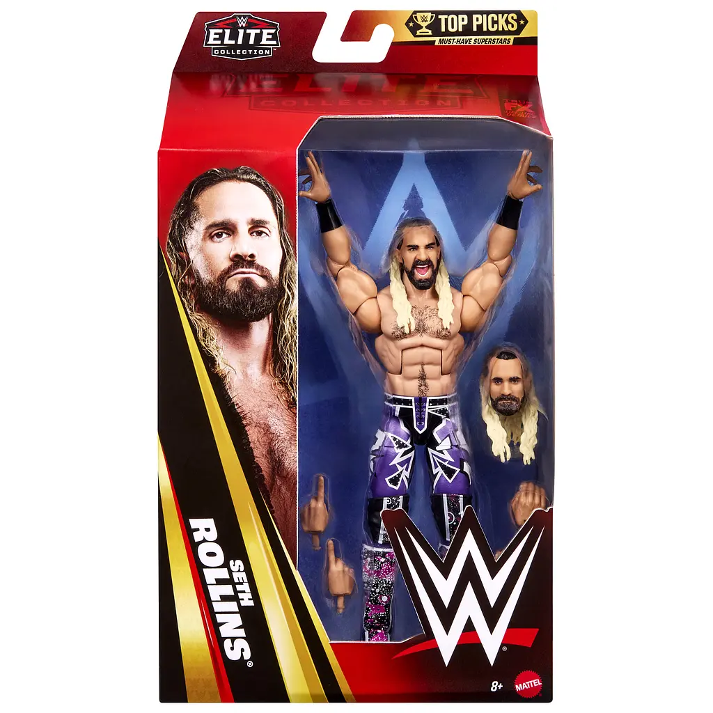 Фігурка WWE Elite Top Picks топові бійці еліти зі змінними частинами в асортименті (GNM28) - фото 5