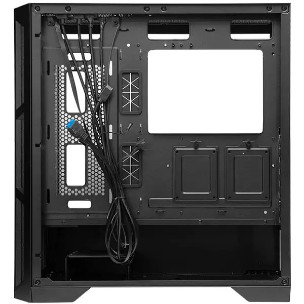 Корпус Chieftec APEX Q GA-01B-Q-OP 2x140mm+1x120mm, USB-C, E-ATX, без Блок живлення, Чорний - фото 4
