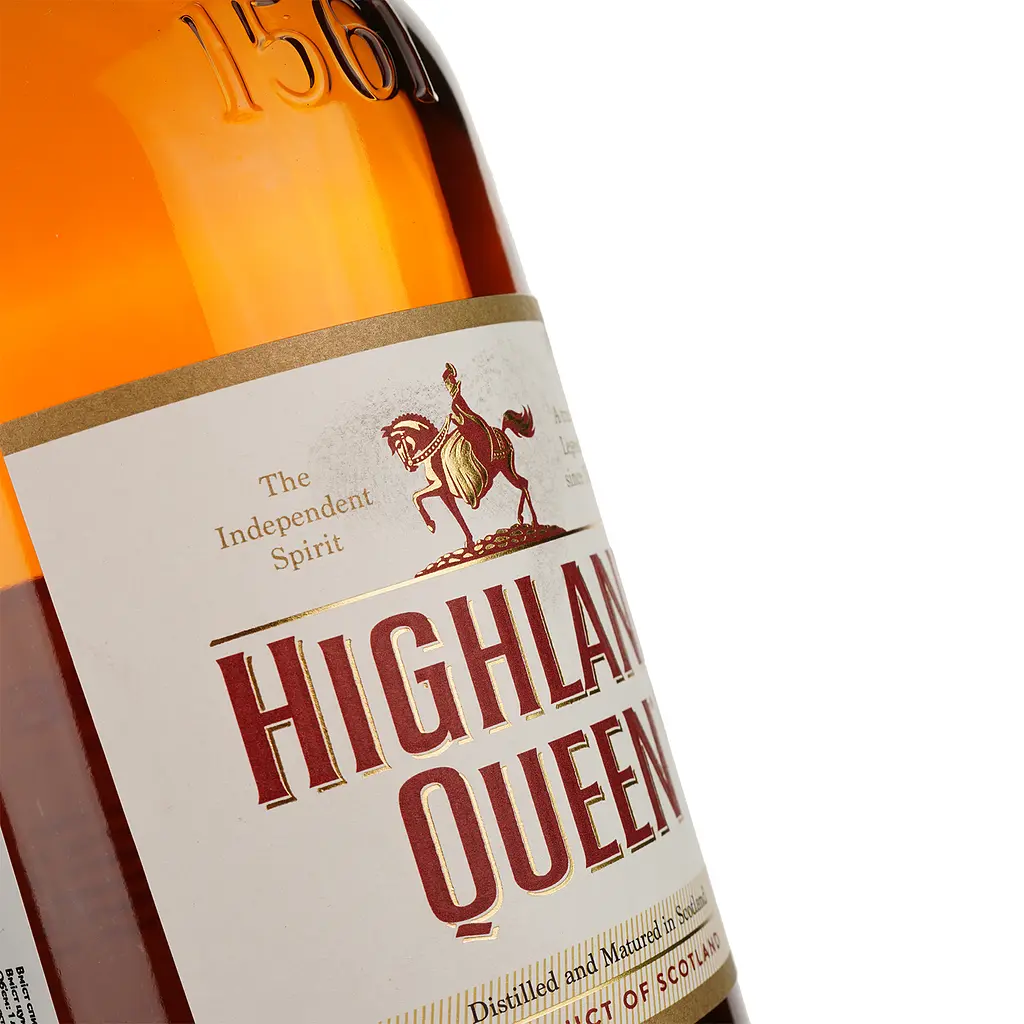 Віскі Highland Queen Blended Scotch Whisky 40% 1 л - фото 3