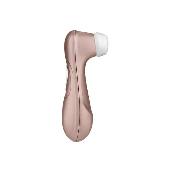 Вакуумний кліторальний стимулятор з вібрацією Satisfyer Pro 2 Next Generation золотий - фото 3