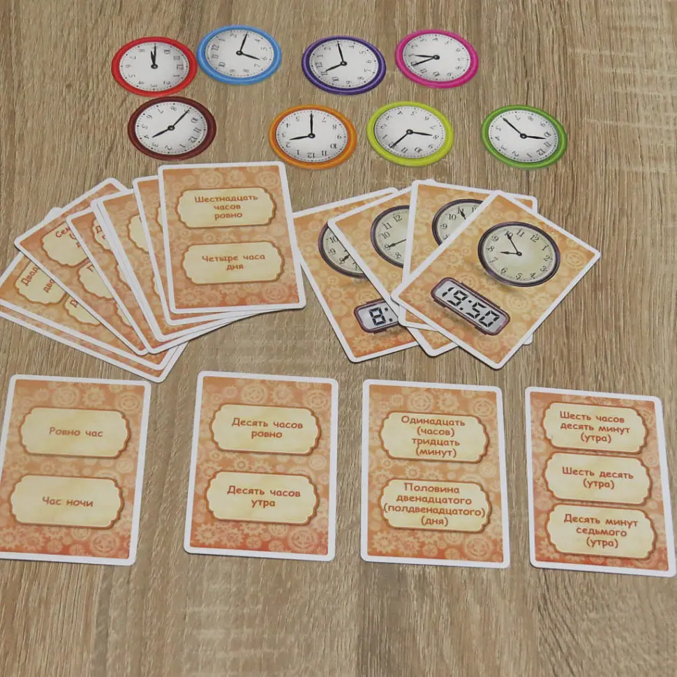 Розвиваюча гра "Тік-Так" Artos Games 0819, 15 карток з малюнками - фото 4