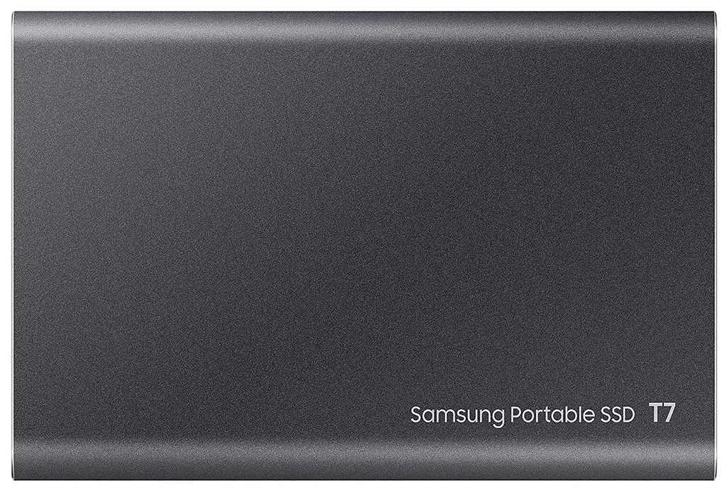 Накопичувач зовнішній SSD 4TB Samsung T7 Titan Gray (MU-PC4T0T/WW) - фото 3