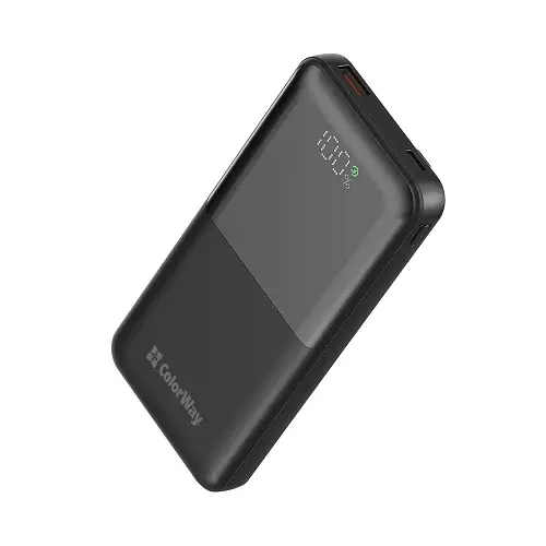 Універсальна мобільна батарея 10000 mAh, Black, 22.5 Вт ColorWay teh0027618 - фото 3