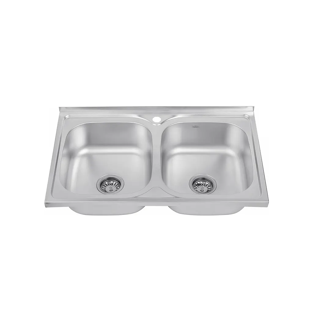Кухонна мийка Kroner KRP Satin - 5080Z (0,8 мм) (CV022822) - фото 3