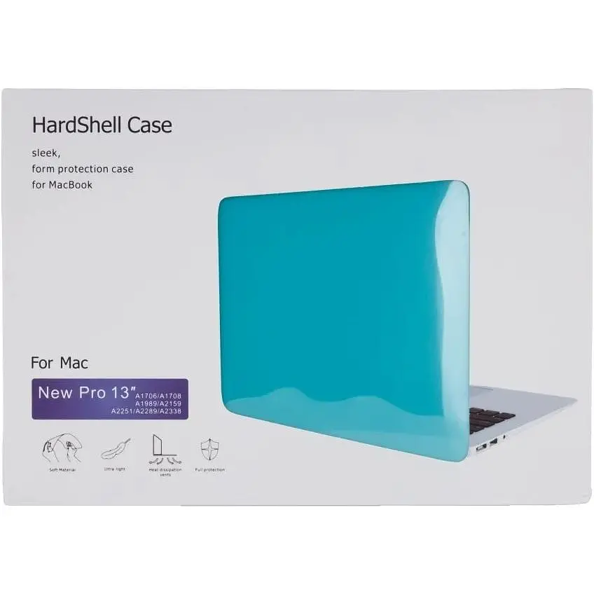 Чохол накладка Crystal Case Apple Macbook 13.3 Pro Tiffany - фото 2