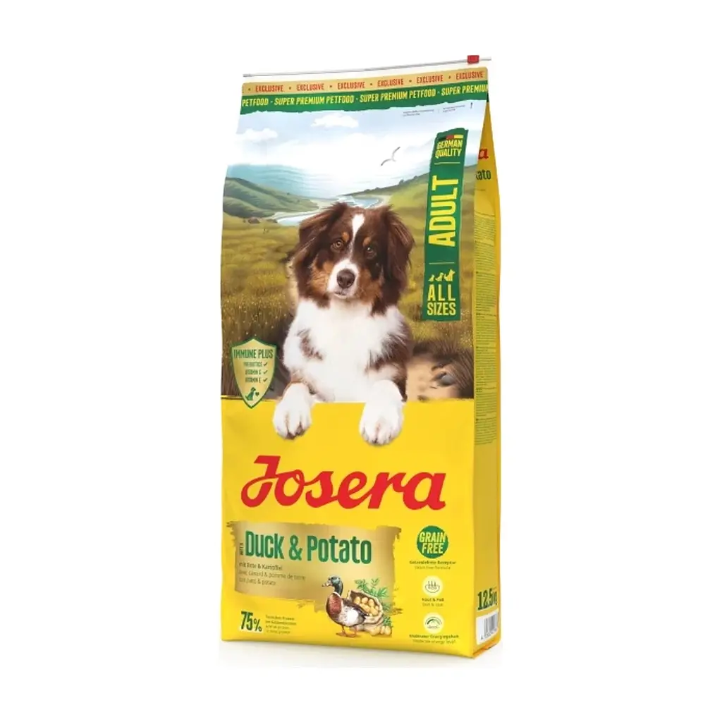 Сухий корм для собак Josera Duck & Potato Adult All Sizes (Ente & Kartoffel) 12.5 кг (4032254786276)