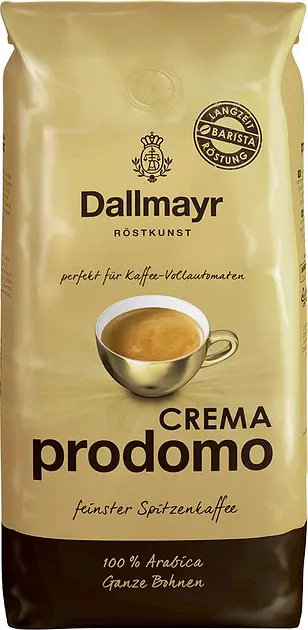 Кава в зернах Dallmayr Crema Prodomo 1кг (4008167055105)
