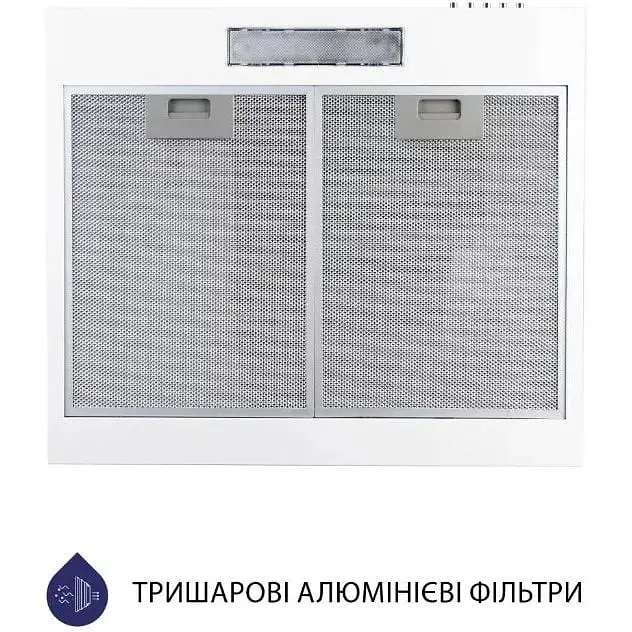 Витяжка Minola HPL 512 WH біла - фото 4