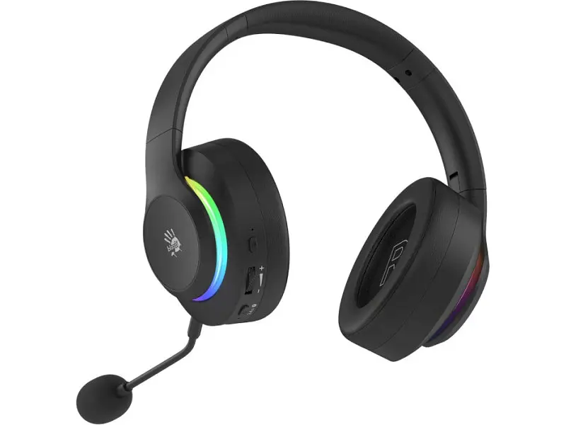 Навушники з мікрофоном A4Tech Bloody GR520 Black - фото 7