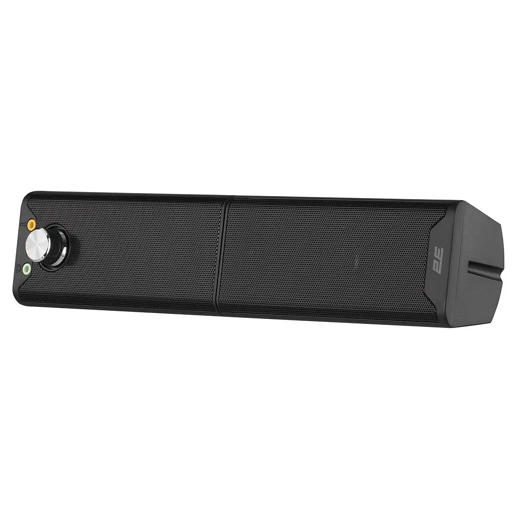 Комп'ютерні колонки 2E PCS203 Black, 2.0, USB, Metal - фото 9