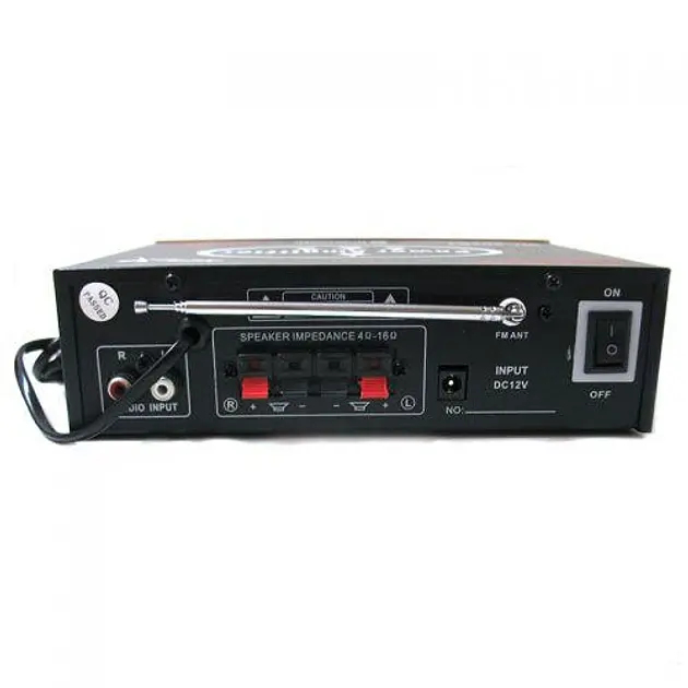Підсилювач звуку з караоке та Bluetooth UKC 802 BT (4515_680) - фото 4