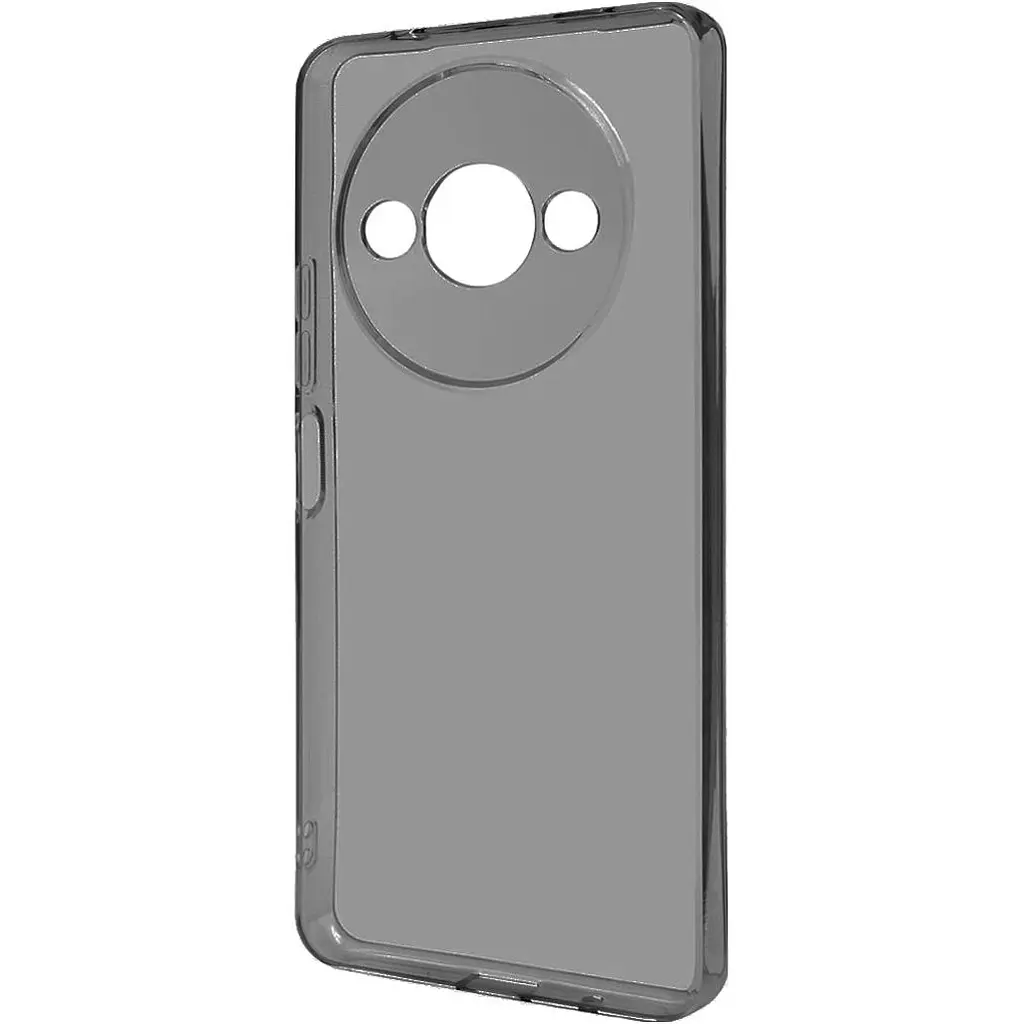 Чохол Space III Case для Redmi A3 Transparent/Black [122134] - фото 2