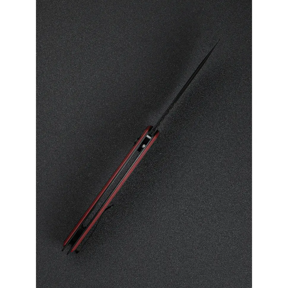 Ніж складаний Sencut Squiggy Burgundy/Black S24082A-3 - фото 13