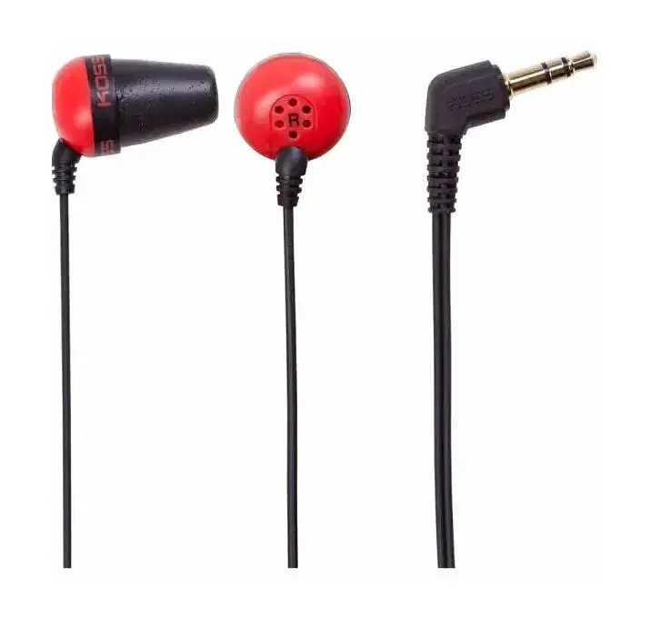 Наушники In-Ear The Plug Noise Isolating, 3.5 mini-jack, красный Koss teh0024849 - фото 2