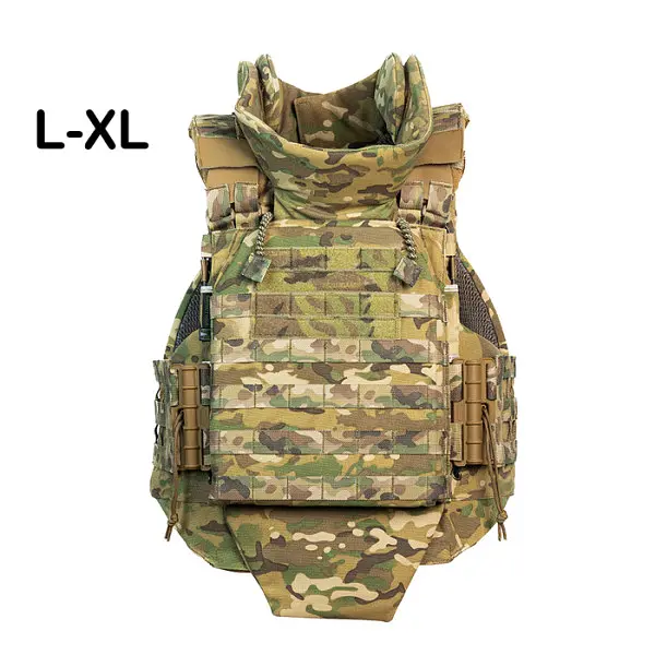 Полегшений бронежилет "Сармат L–XL" 27×33 з балістичним захистом 1 класу (Мультикам неоригінальний) - фото 2