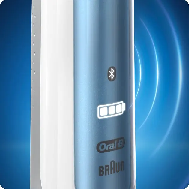 Электрическая зубная щетка Oral-B Smart 6 CrossAction Blue - фото 3