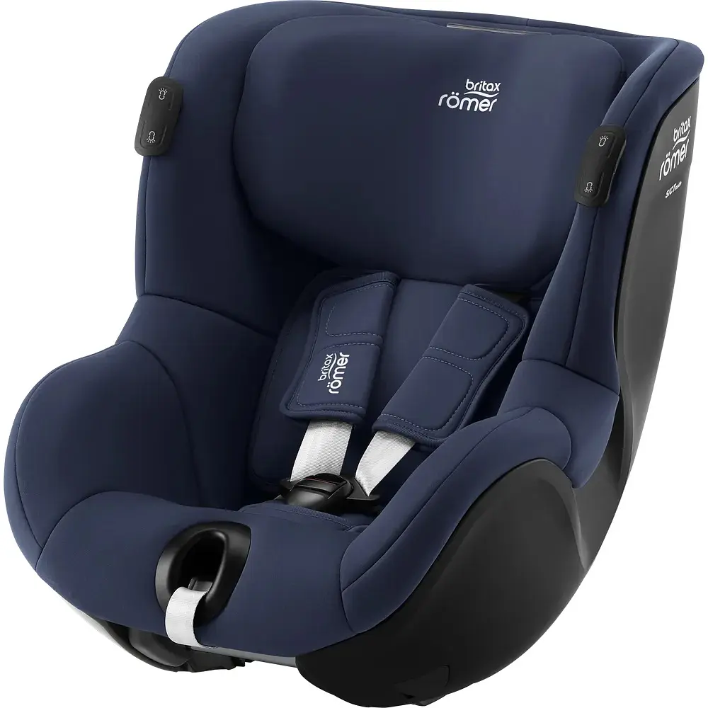 Автокресло Britax Romer Dualfix iSENSE Indigo Blue с платформой Flex Base (2000035114) - фото 5