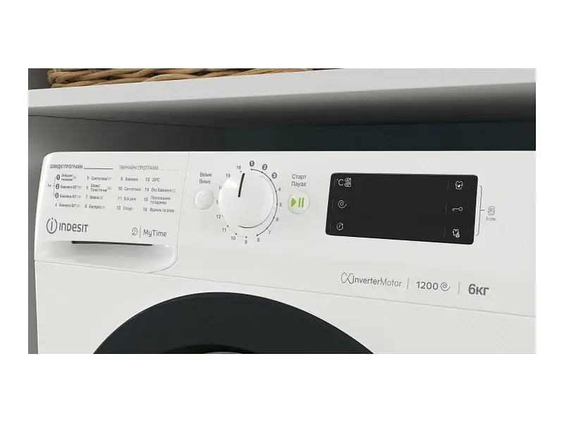 Пральна машина автоматична Indesit OMTWSE 61293 WK UA - фото 2
