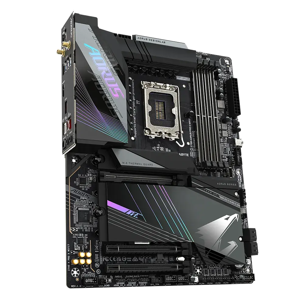 Материнська плата Gigabyte Z790 Aorus Pro X Wi-Fi7 LGA 1700 (Z790 AORUS PRO X WIFI7) Б/В - фото 2