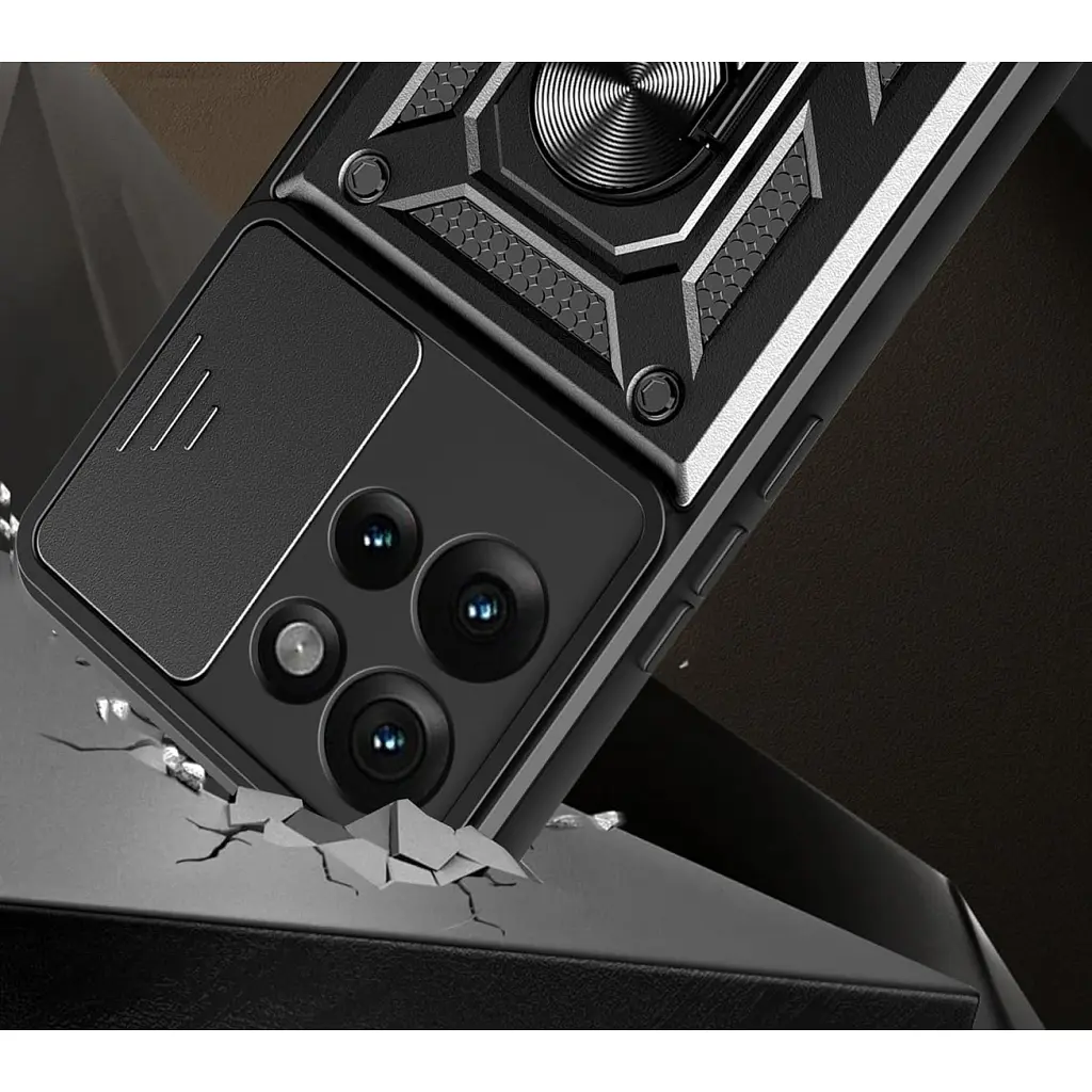 Чохол до мобільного телефона BeCover Military Motorola Edge 50 Black (713050) - фото 7