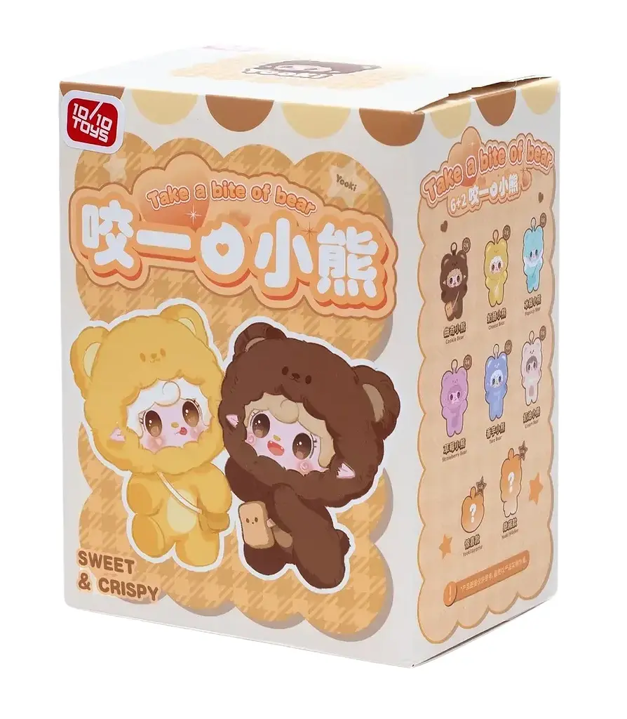 Колекційна м’яка іграшка 10/10 Toys Yooki Солодкі ведмедики (2025-8-5) - фото 13