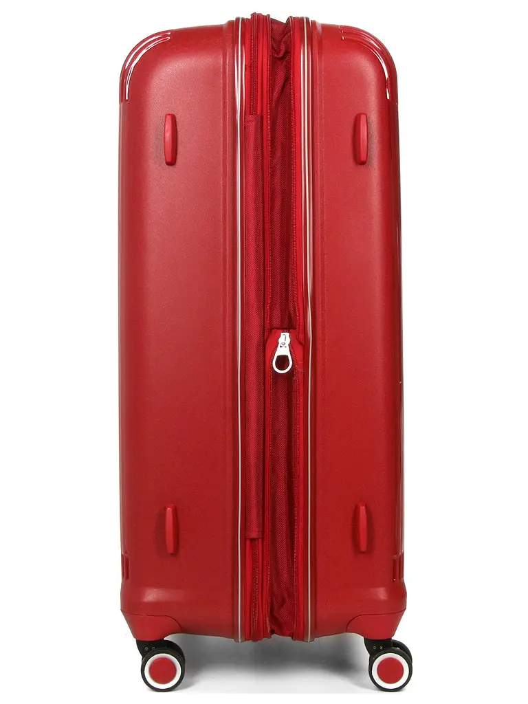 Валіза дорожній Великий (L) Поліпропілен Airtex 637 96 л 75х49х29 Червоний (Red) - фото 6