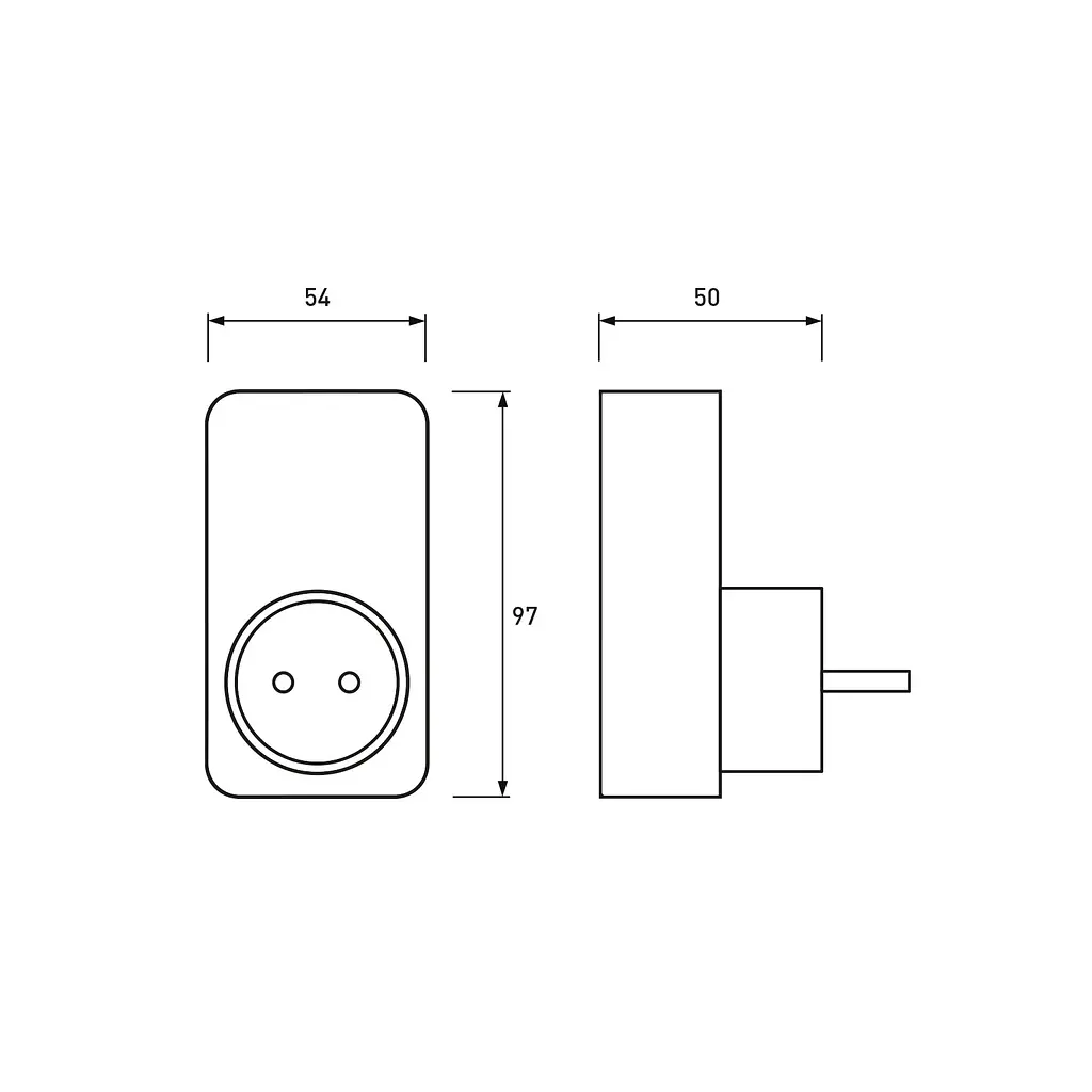 Реле напруги EUROELECTRIC 16А 3.5kW 150V-210V 230V-280V (RV-16A/3,5kW) - фото 3