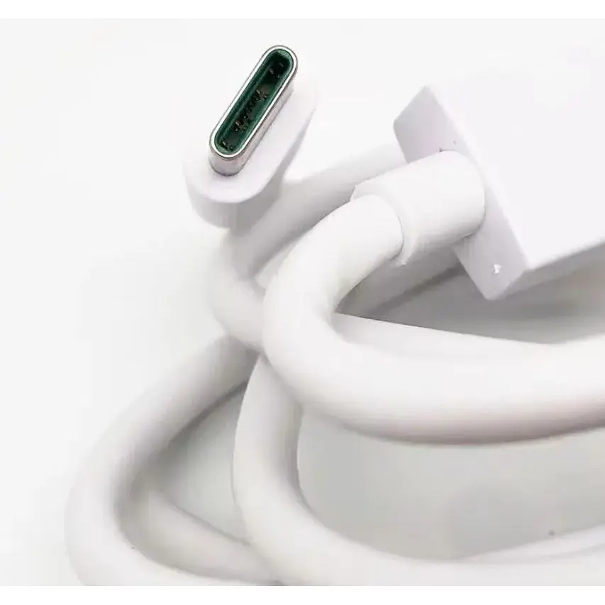 Кабель Super VOOC Flash Charge для Oppo 80W / 8A 1m USB на Type-C / USB-C (QC03) white - фото 5