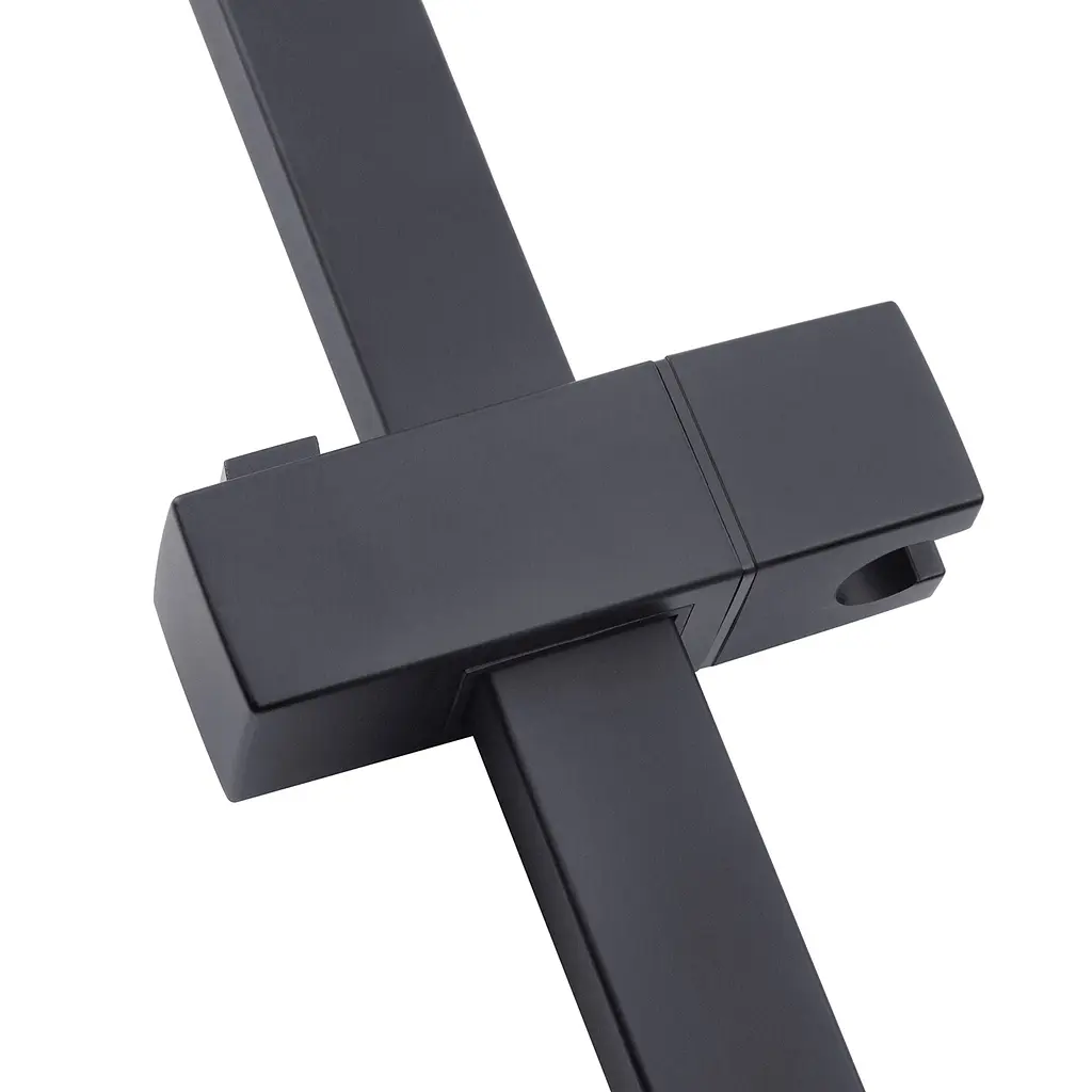 Душова система Kroner KRP Edelstahl Kubus - SCH063 CV022979, Чорний матовий - фото 8