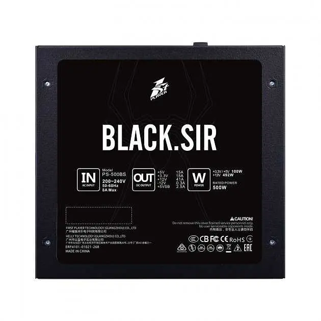 Блок живлення 1stPlayer PS-500BS 500W, PPFC (PS-500BS) Б/в - фото 2