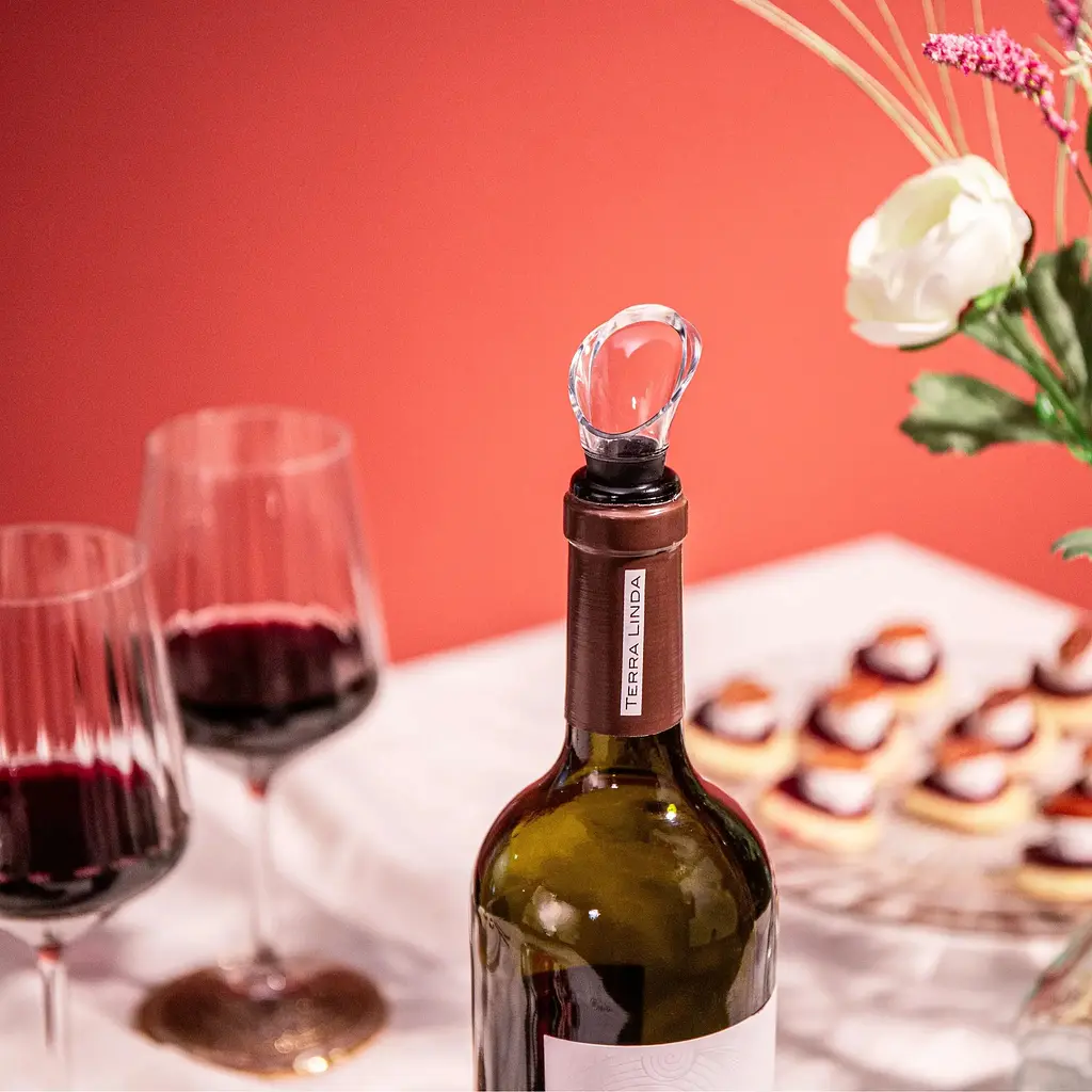 Набор дропстоперов Vacu Vin Wine Server Crystal 2 шт. (Q3620) - фото 5