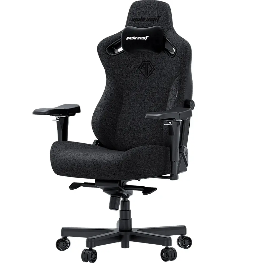 Кресло игровое Anda Seat Kaiser 3 Pro Size XL Dark Gray Fabric (AD12YDC-XL-01-GB-PV/F-G01) - фото 8