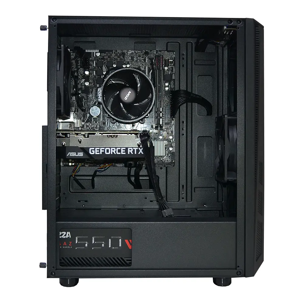 Ігровий комп'ютер Power Up GamePC TOP #273 Ryzen 5 5600/16 GB/SSD 512 Gb/GeForce RTX 3050 8 Gb - фото 3