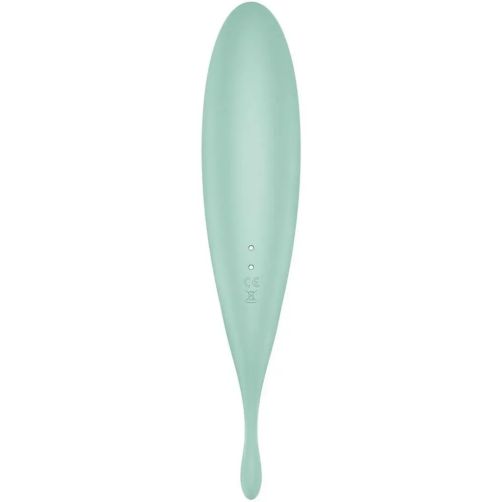 Вакуумный вибратор Satisfyer Twirling Pro+ вакуумный вибратор Мятний - фото 5