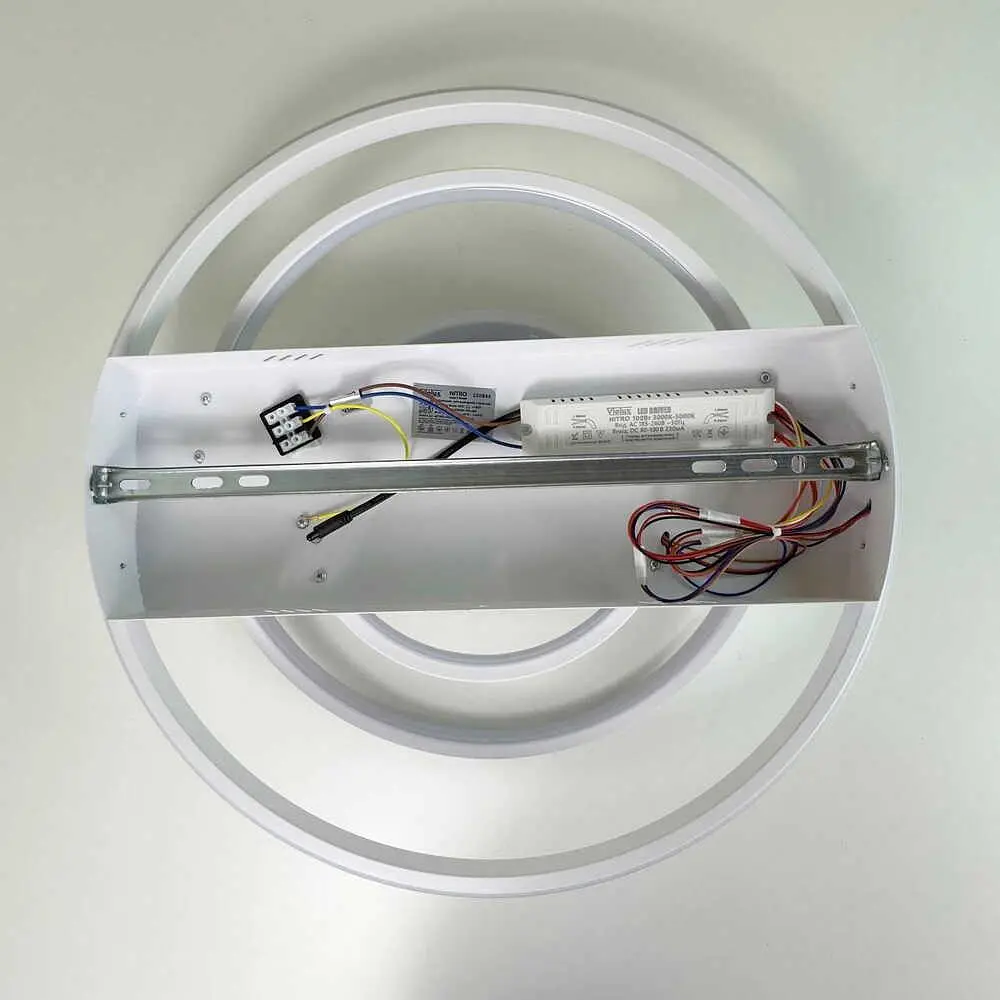 Світильник LED smart NITRO+пульт 100W 3000-5000K IP20 білий круг Violux ( 220845 ) - фото 4