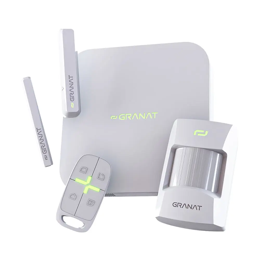 Комплект бездротової сигналізації Granat GT StarterKit з 4G та WiFi (20-00175) - фото 2