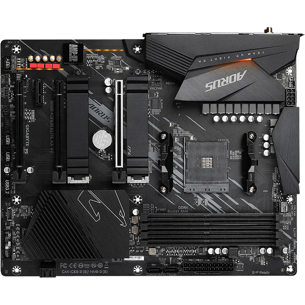 Материнська плата Aorus Elite B550 AX V2 [93681] - фото 4