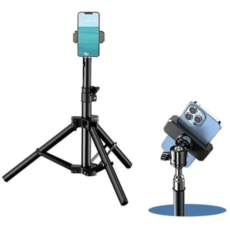 Штатив Rtako ZJ-ZB01 55CM Matte Finish Carbon Steel Tripod Black (6930539528246) - фото 2