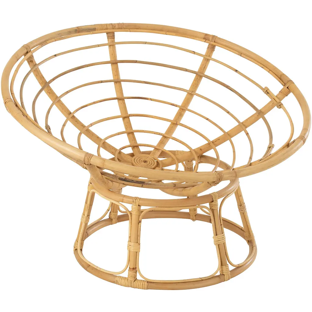 Крісло софа J-line з бамбука та ротангу вуличне з подушкою (31056) - фото 2